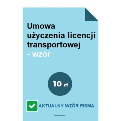 zmiana danych w licencji transportowej.